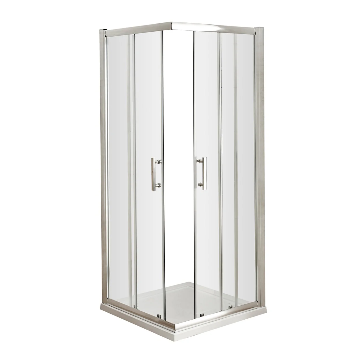 ShowerWorX Atlantic 760 x 760mm Corner Entry Shower Enclosure - 6mm Glass - Image 3