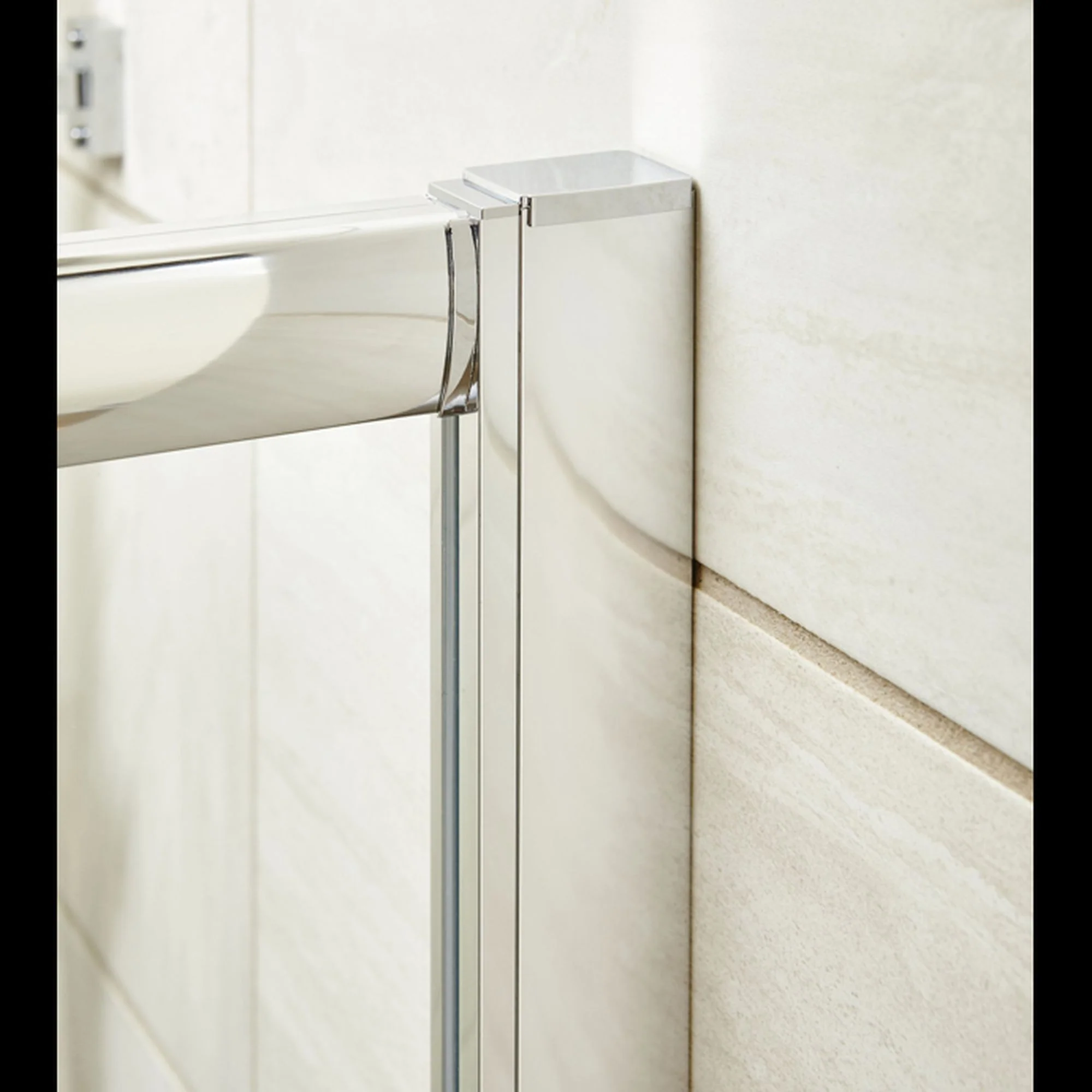 ShowerWorX Atlantic 800 x 800mm Corner Entry Shower Enclosure - 6mm Glass - Image 4