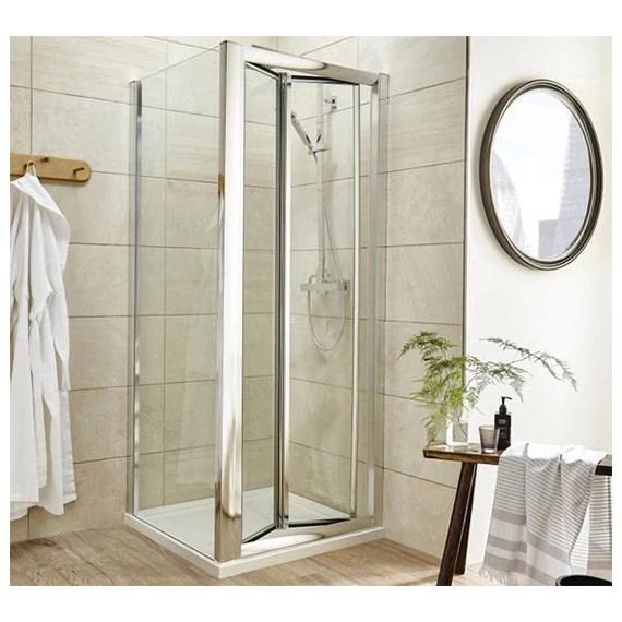 ShowerWorX Atlantic Chrome 900 x 1900mm Side Panel - 6mm Glass - Image 3
