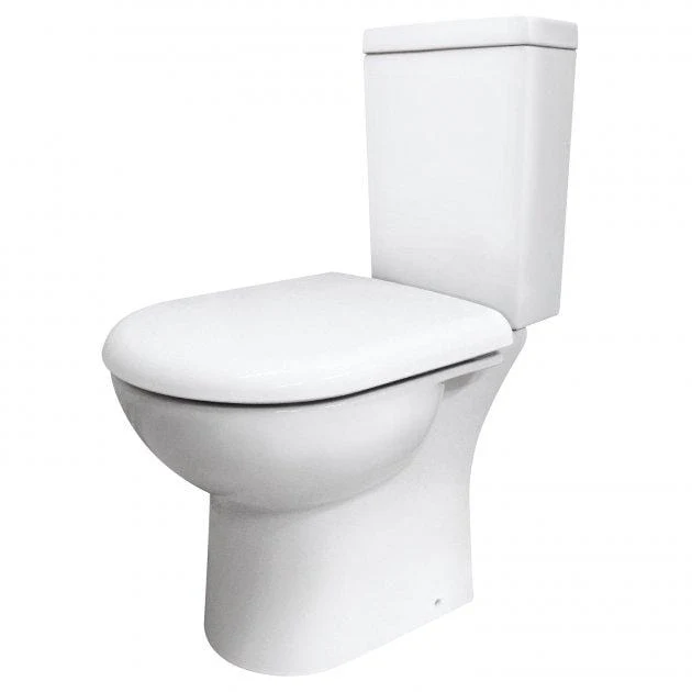 Civic Close Coupled Toilet & 520mm Basin and Full Pedestal - Image 2