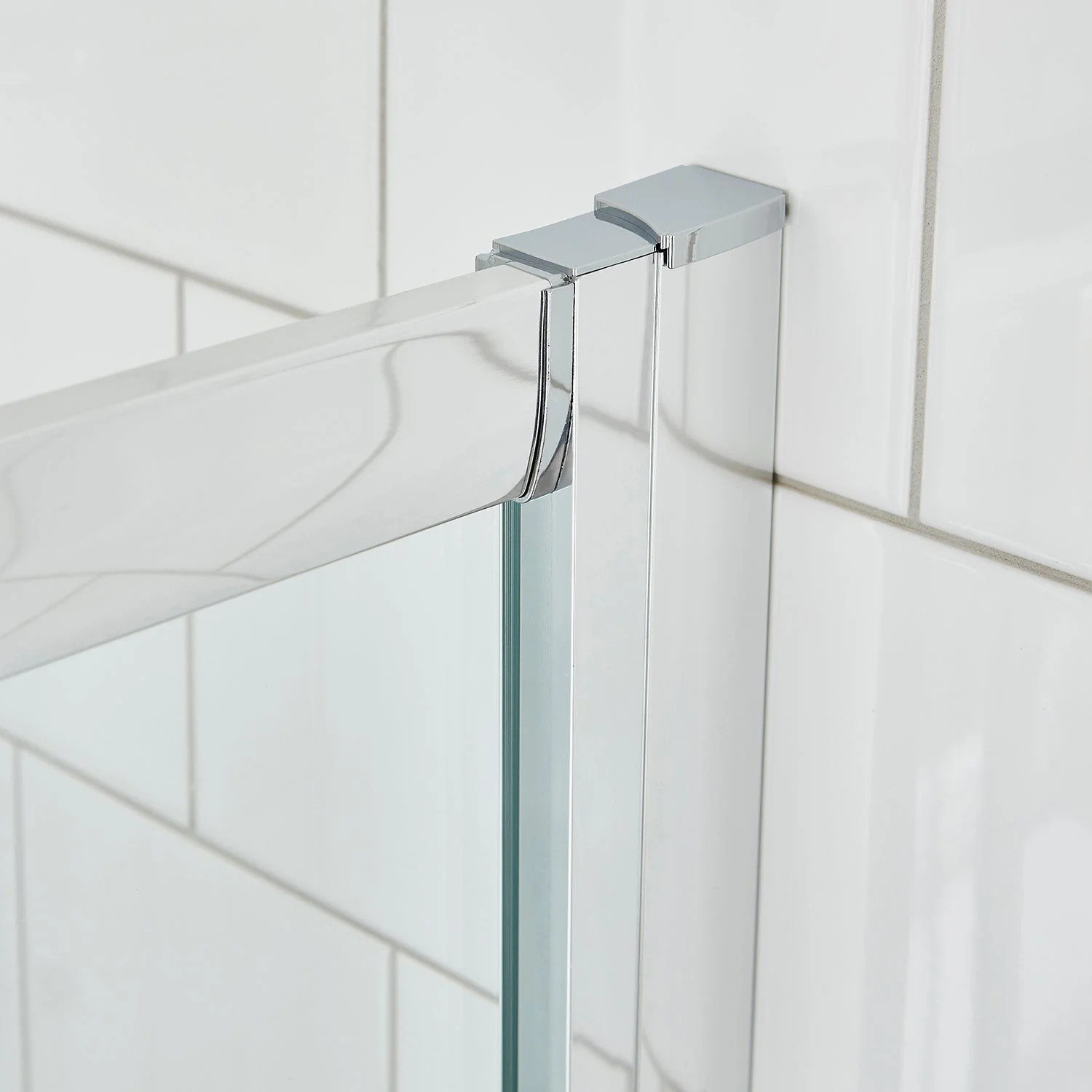 ShowerWorx Lela 1000 x 800mm Offset Quadrant Shower Enclosure with Square Handles - Image 4
