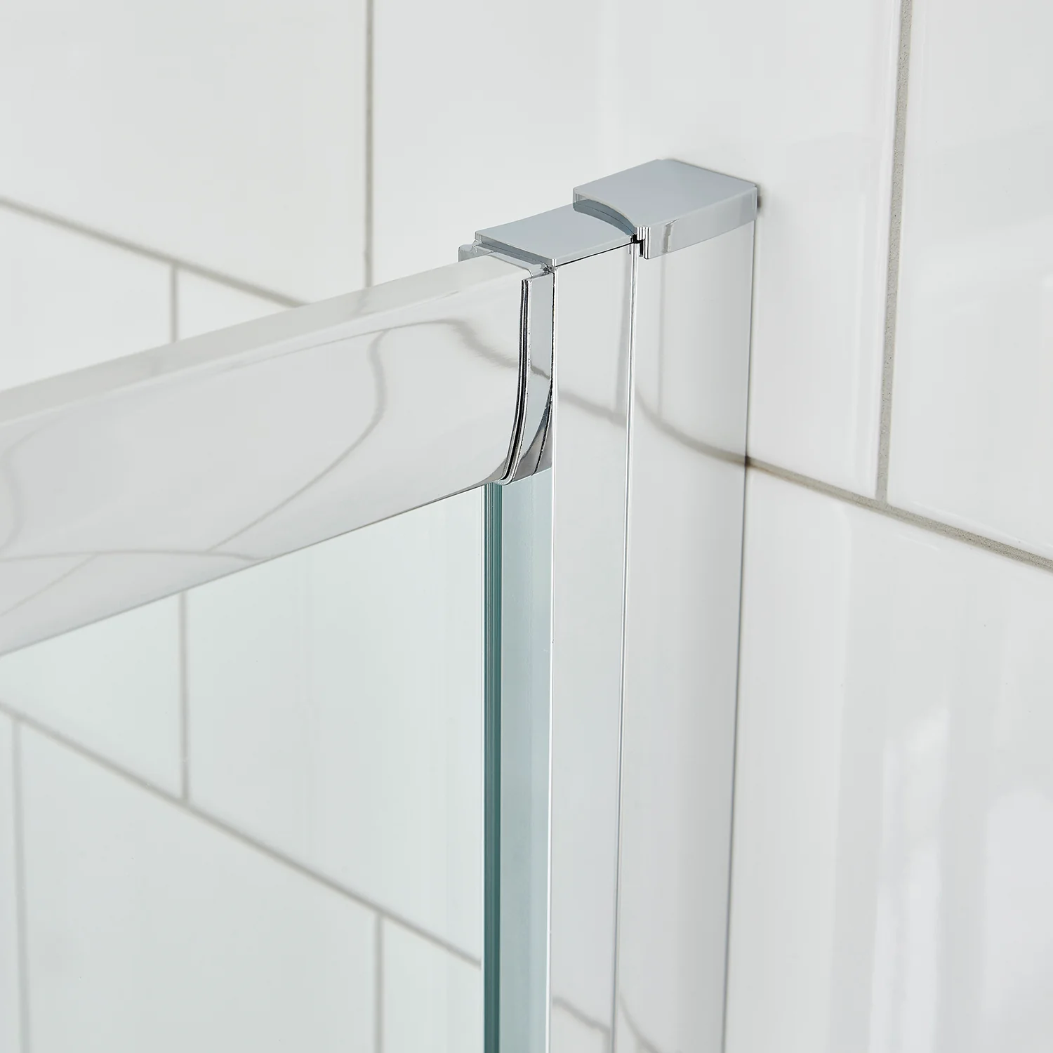 ShowerWorx RH Offset Quadrant Shower Enclosure + Pearlstone Tray (Various Sizes) - Image 3