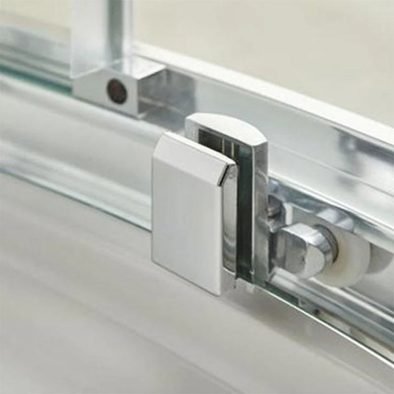 ShowerWorX Summit 1100mm Sliding Shower Door - 8mm Glass - Image 4
