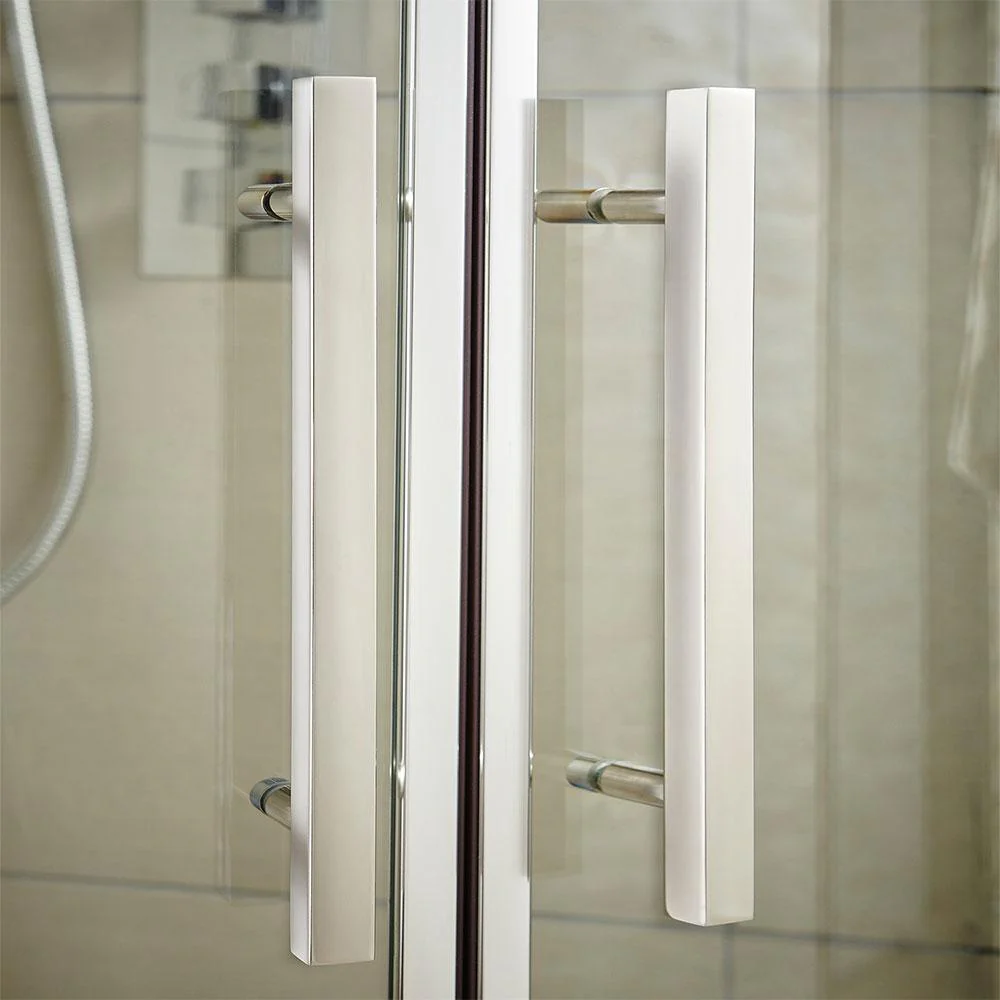 ShowerWorX Summit 1200 x 700mm Sliding Shower Enclosure - 8mm Glass - Image 3
