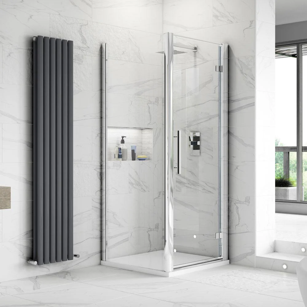 ShowerWorX Summit 800mm Shower Enclosure Side Panel - 8mm Glass - Image 2