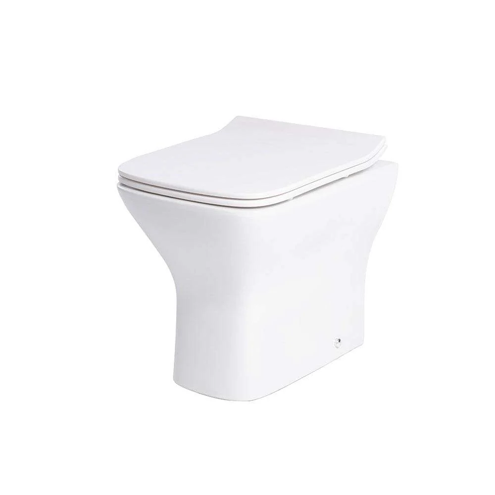 Siena 1100mm Vanity & WC Set with Piazza Pan - Gloss Grey - Image 5