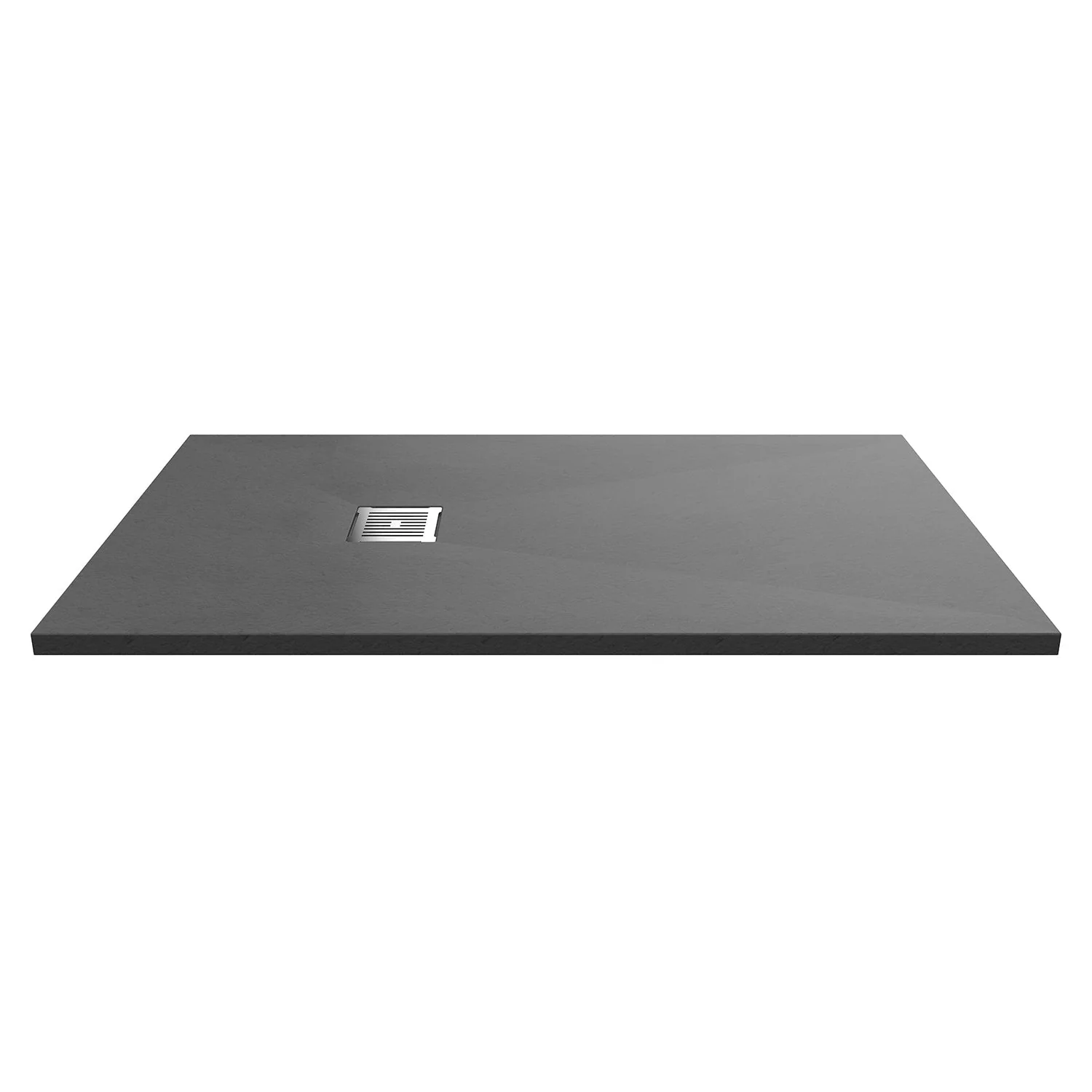 Slate Grey Slimline 1600 x 800mm Rectangular Shower Tray - Image 2