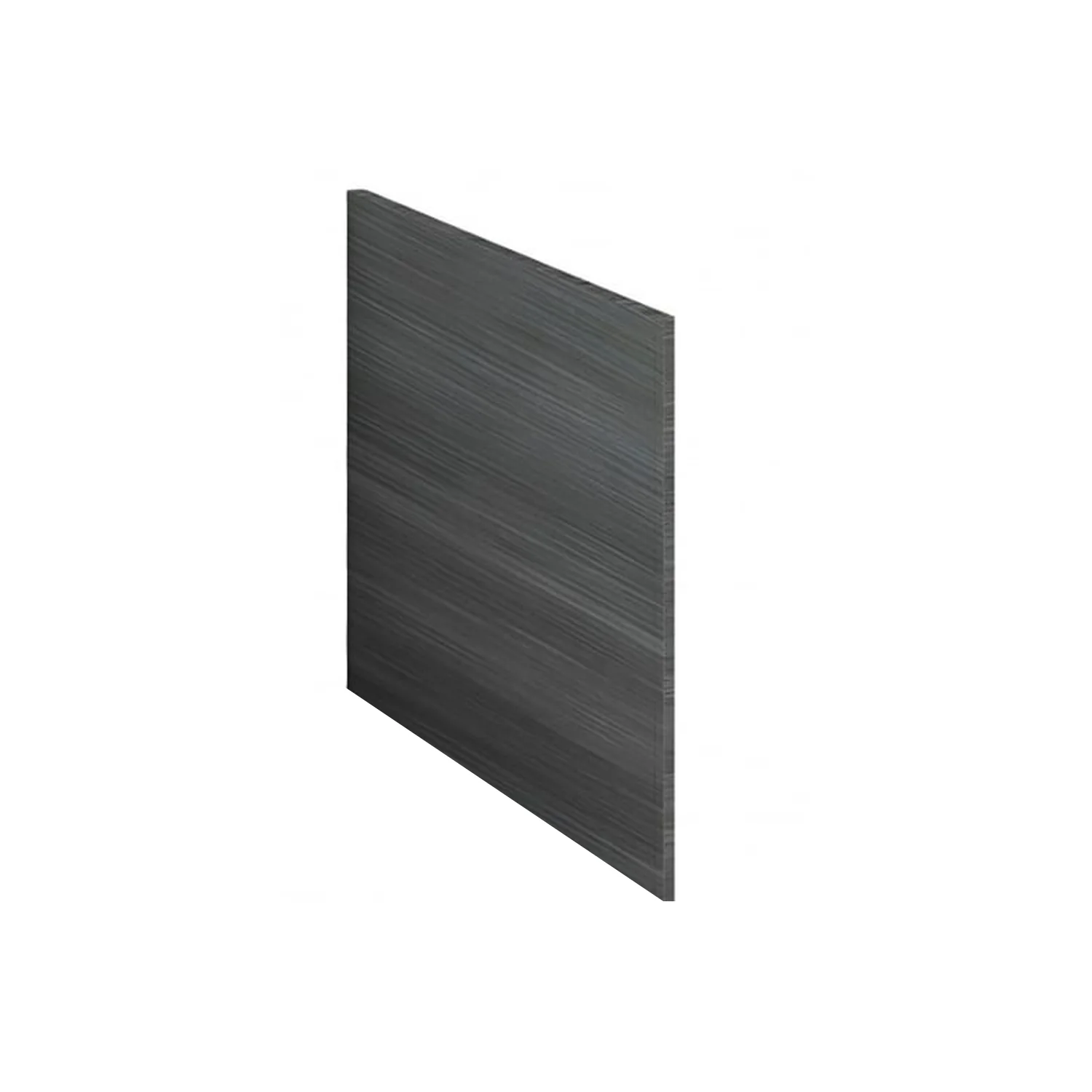 Square 700mm Shower Bath MFC End Panel - Anthracite Woodgrain