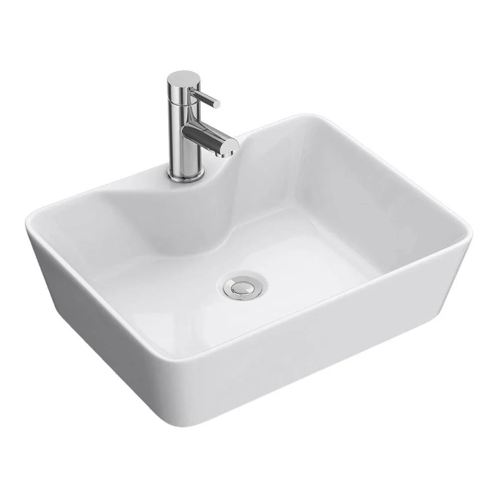 Rectangular Countertop Basin 480mm Wide - Image 3