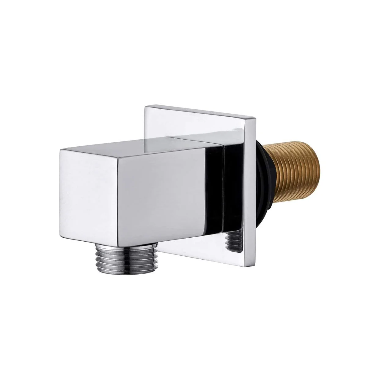 Square Outlet Elbow Chrome