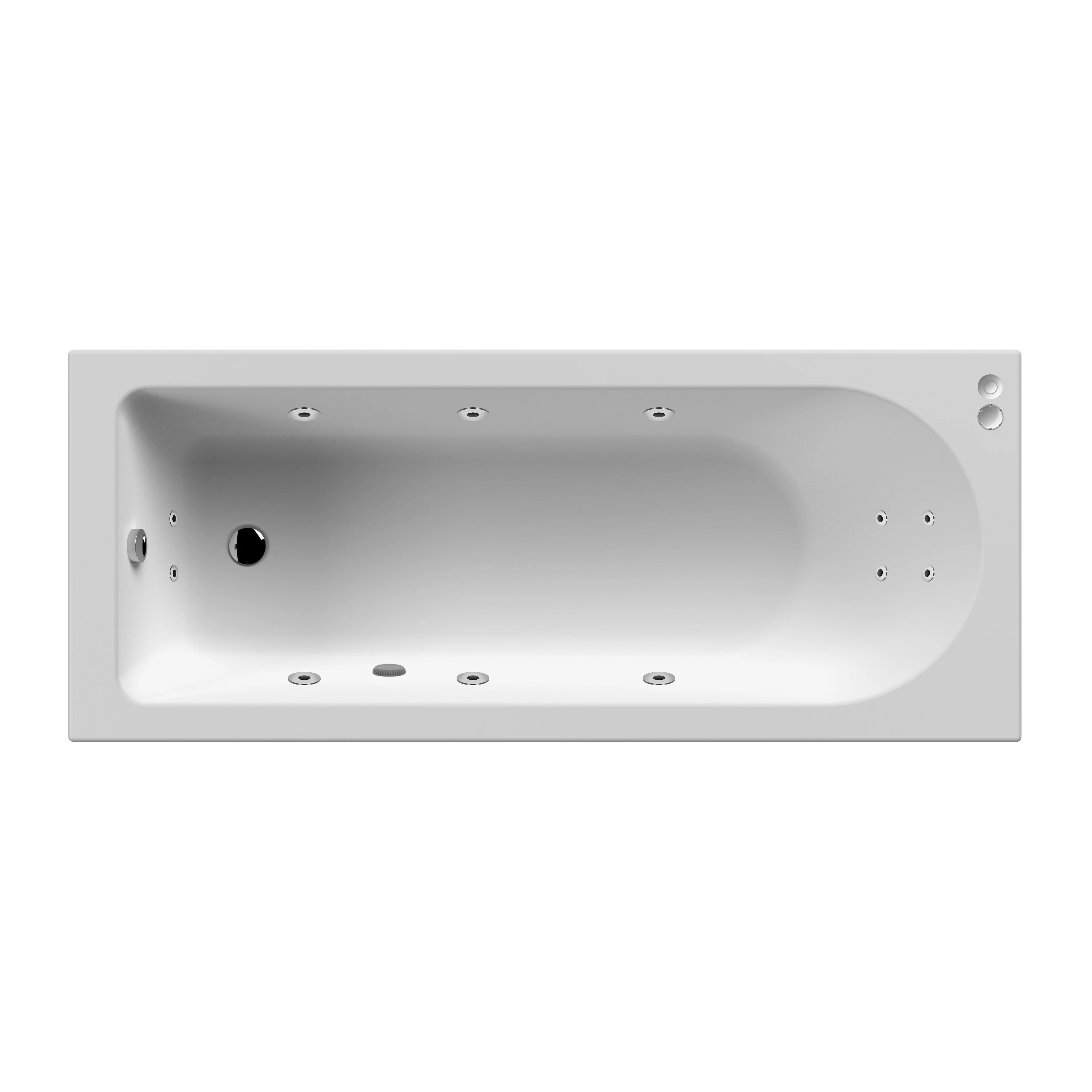 PSignature Single Ended Whirlpool Bath 1500 x 700mm - Image 5