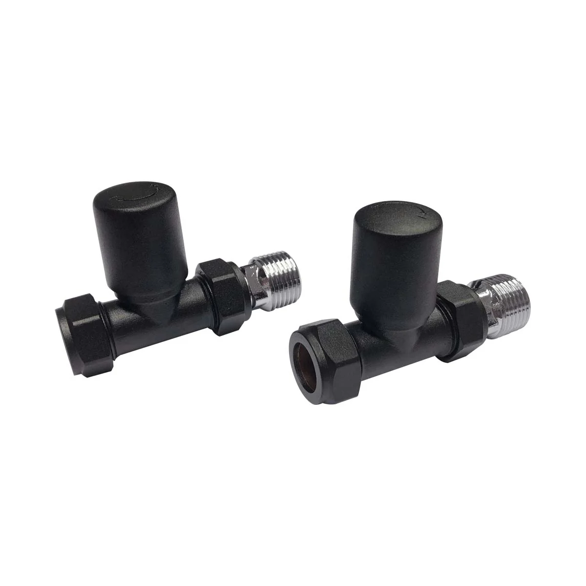 Premier Straight Towel Rail - Black - Image 6