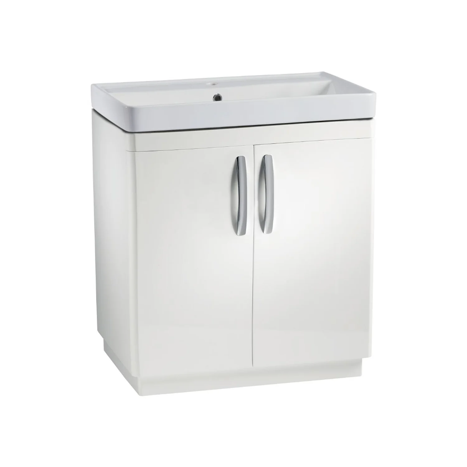 Tavistock Compass 800mm Vanity Unit & Basin - White Gloss