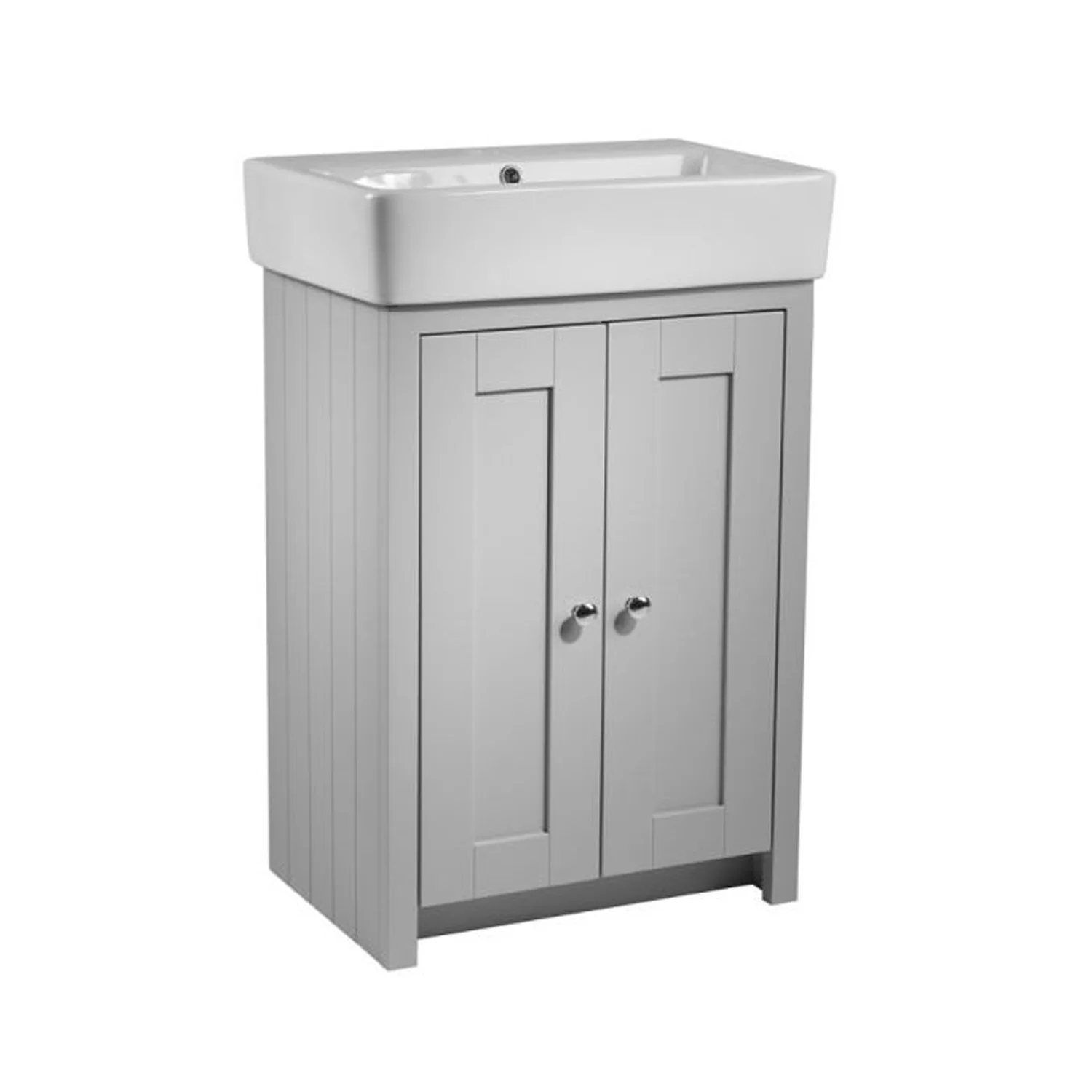 Tavistock Lansdown 550mm Vanity Unit & Basin - Pebble Grey