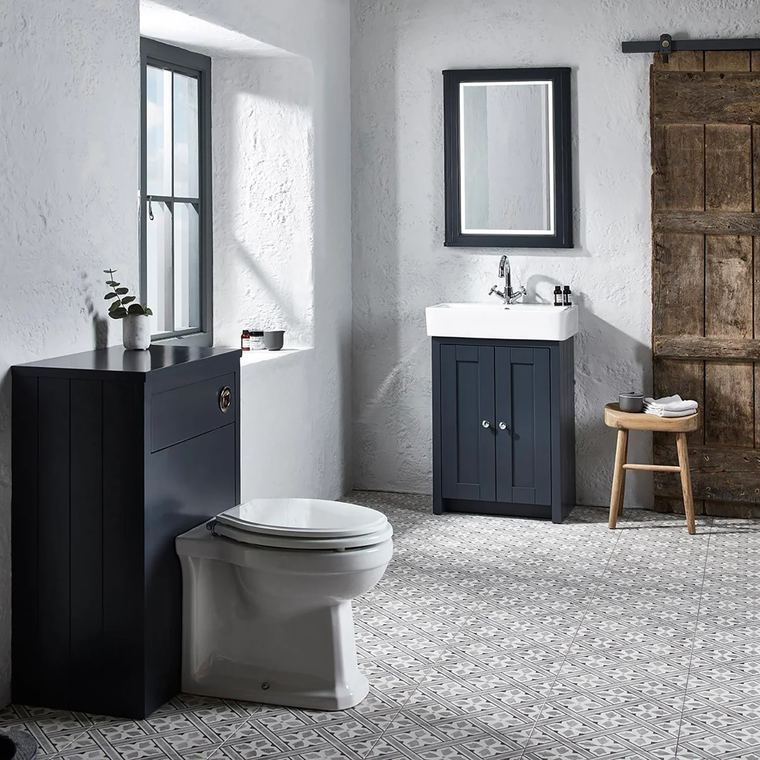 Tavistock Lansdown 600mm WC Unit - Dark Grey - Image 2