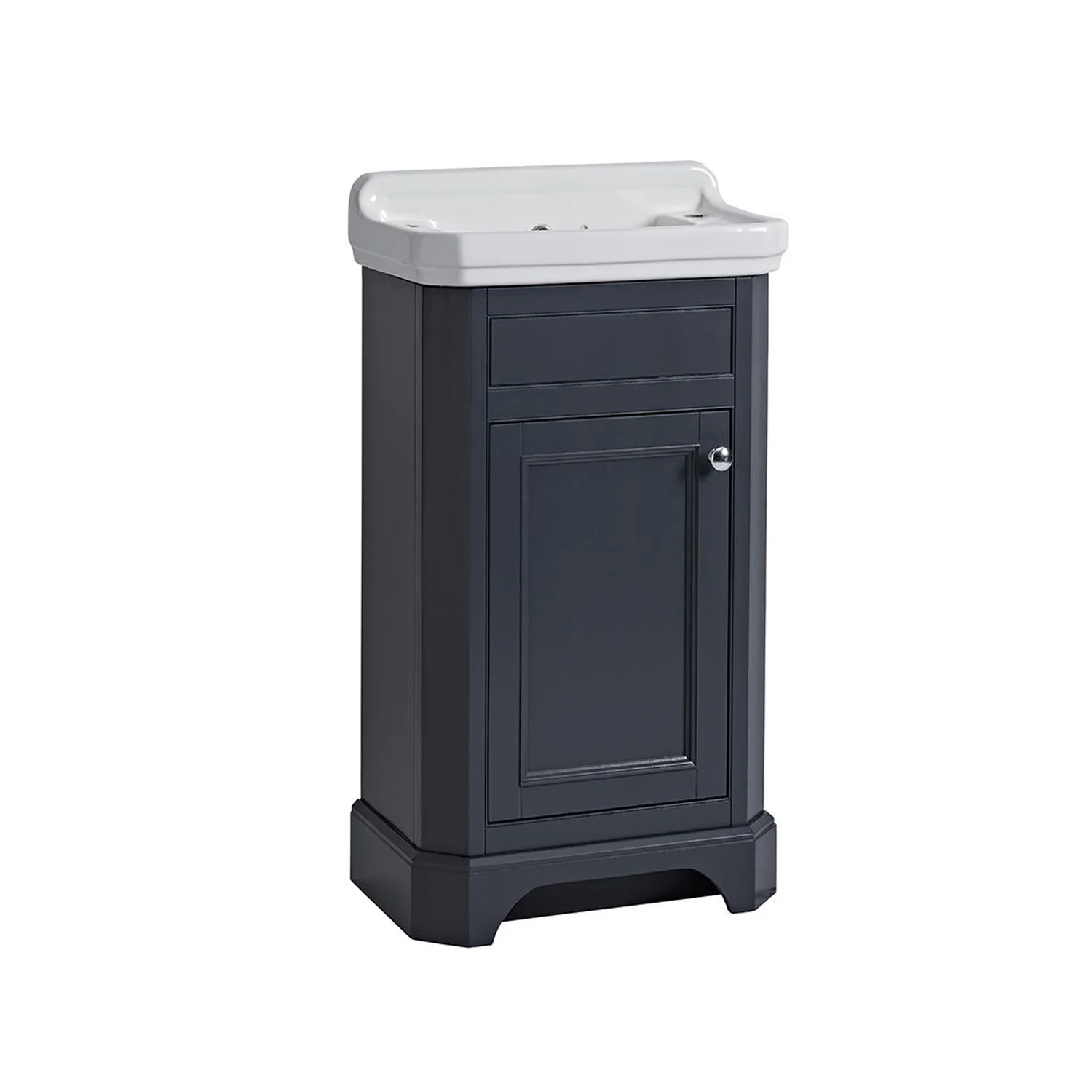 Tavistock Vitoria Cloakroom 500mm Vanity Unit & Basin - Dark Grey
