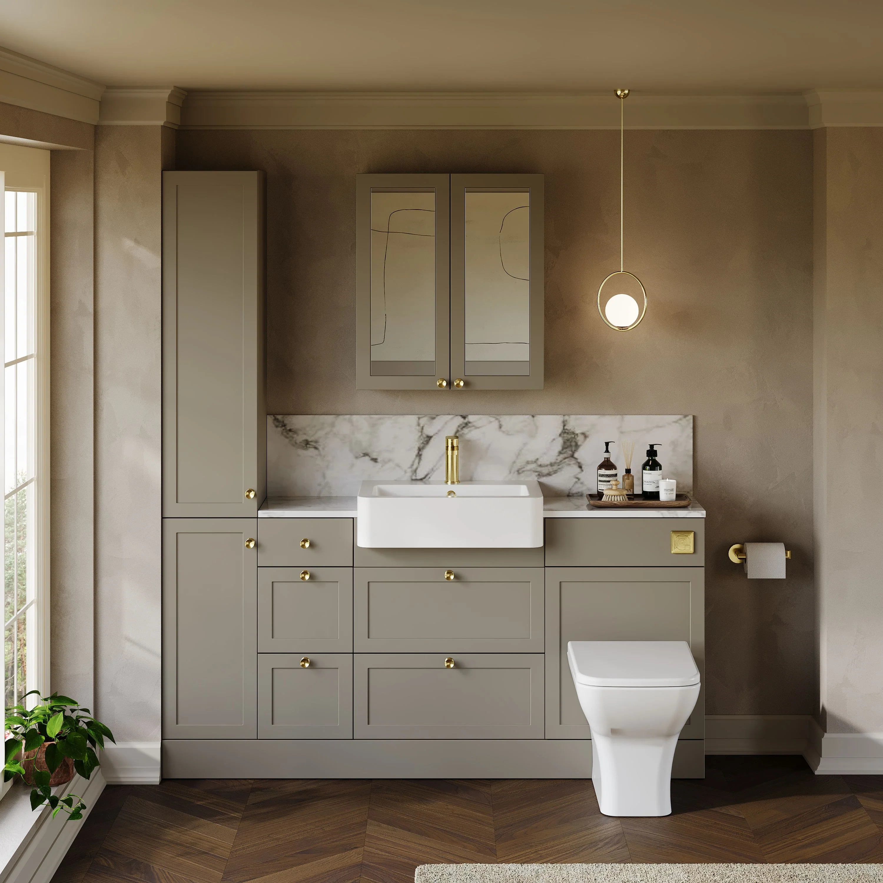 Thaxton Drawer Premier Storage Combination Pack - Pebble Grey
