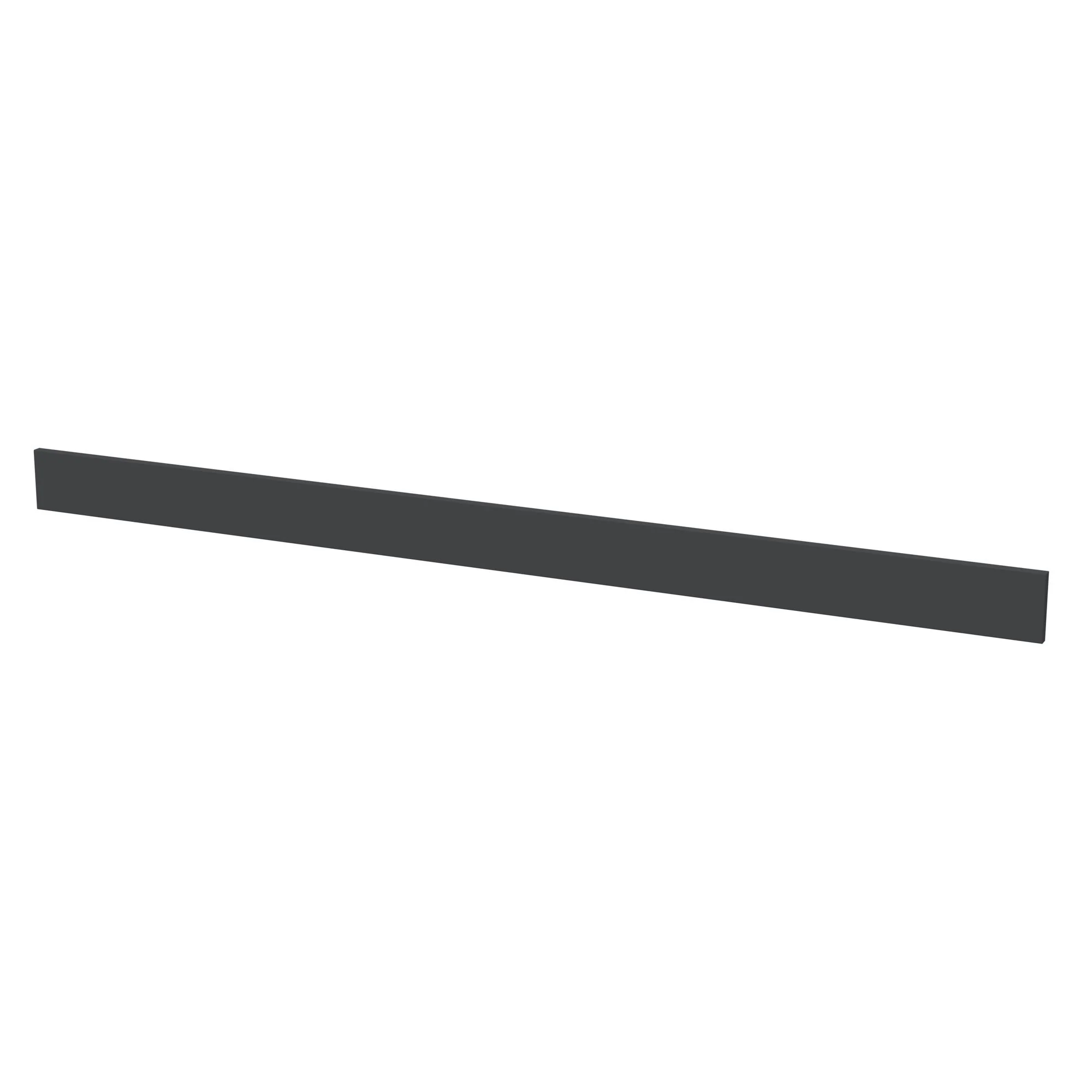 Thaxton Continuous Plinth 2m(2000x125x18mm) - Soft Black