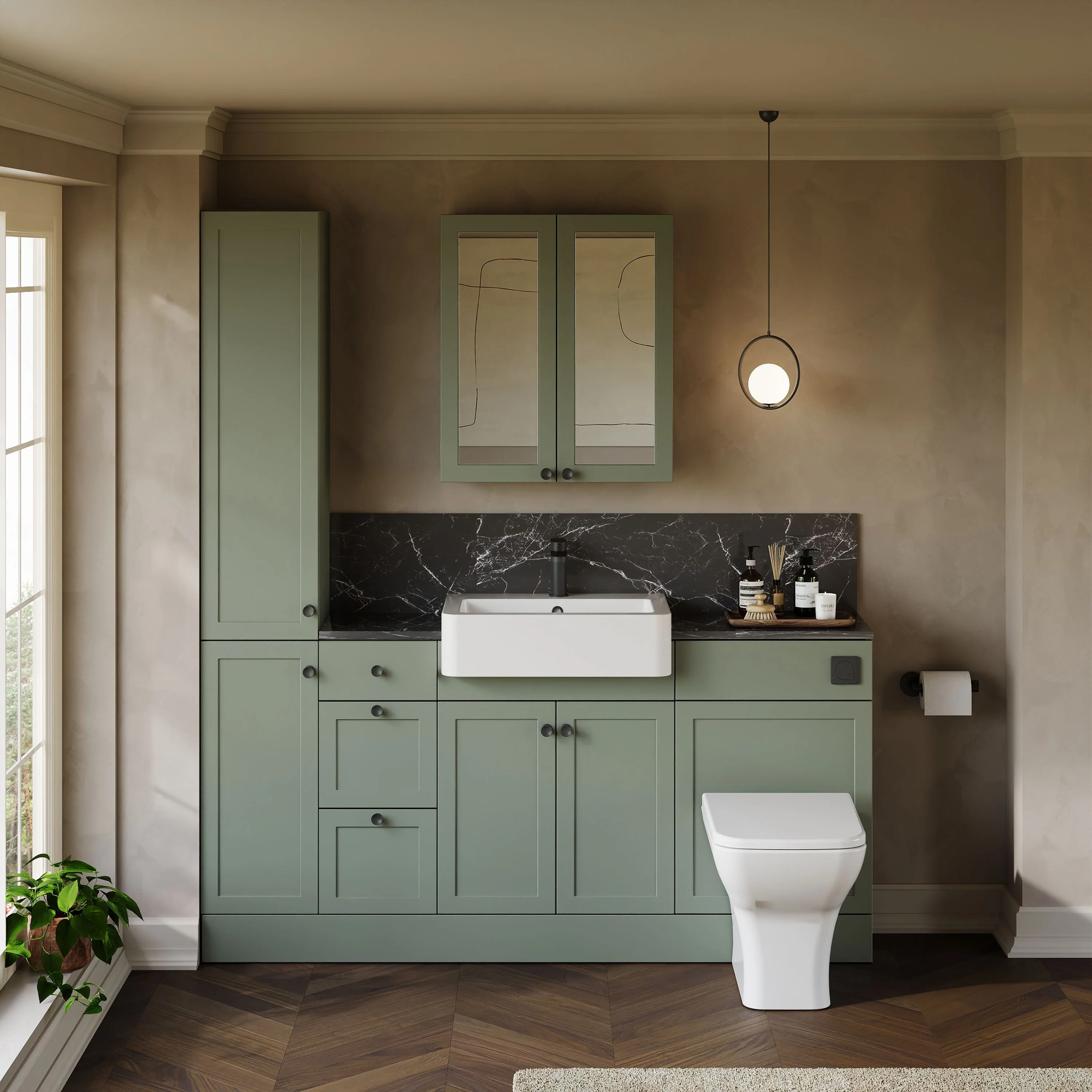 Thaxton Door Premier 3-Drawer Storage Combination Pack - Fern Green - Image 2