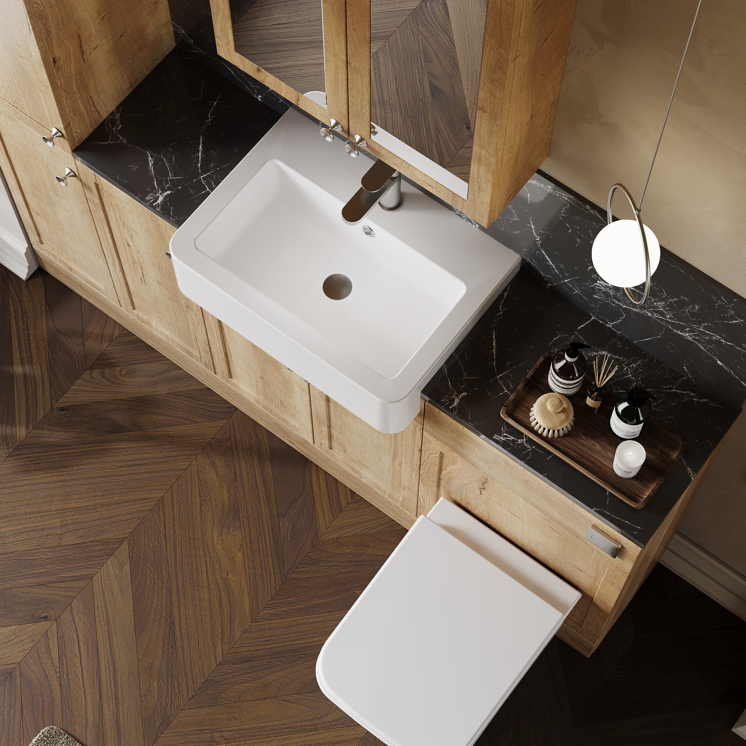 Thaxton Door Premier Storage Combination Pack - Autumn Oak - Image 4