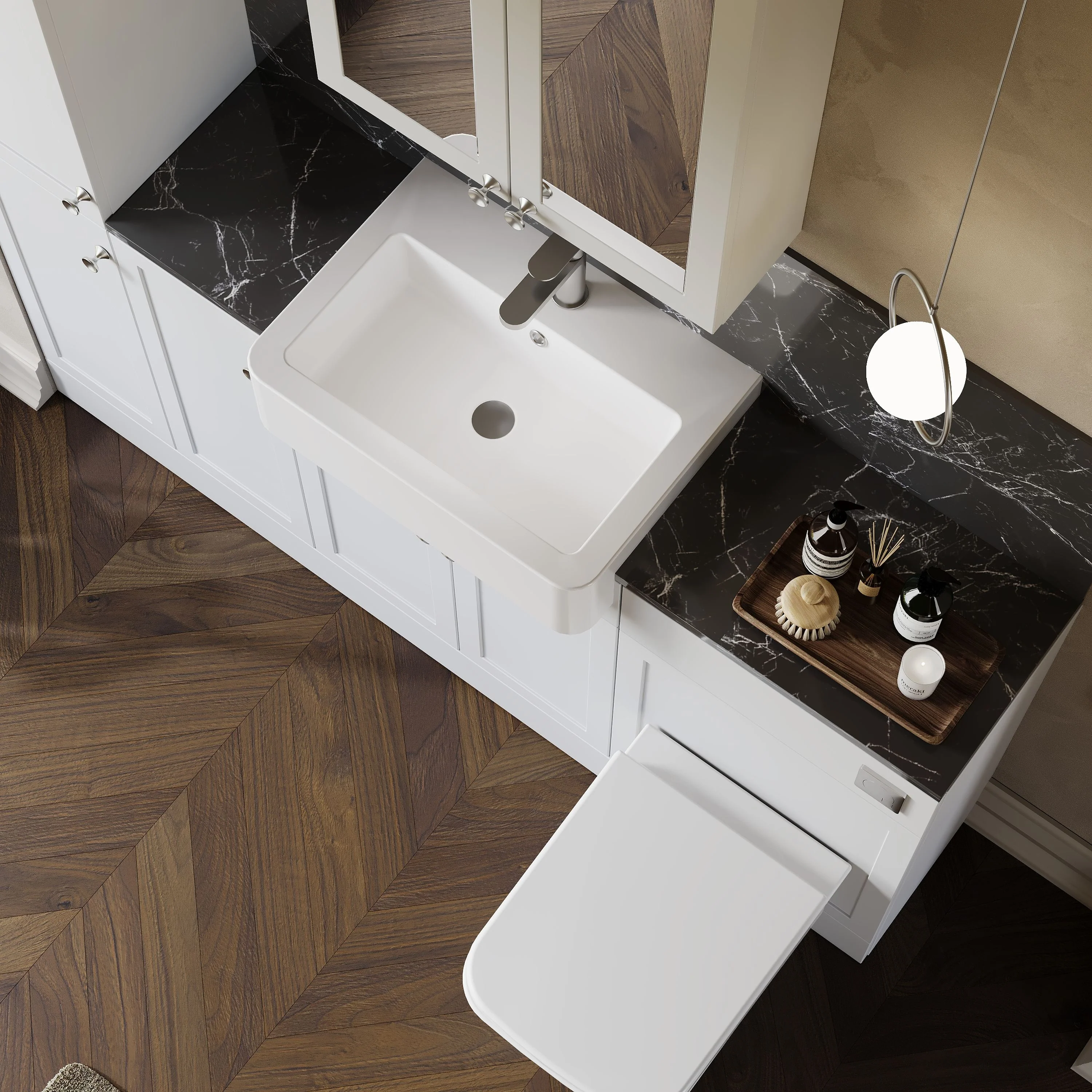 Thaxton Door Premier Storage Combination Pack - Matt White - Image 2