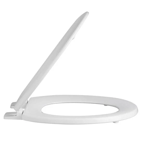 Nova Curved White Heavy Duty Standard Fixing Toilet Seat - Image 2