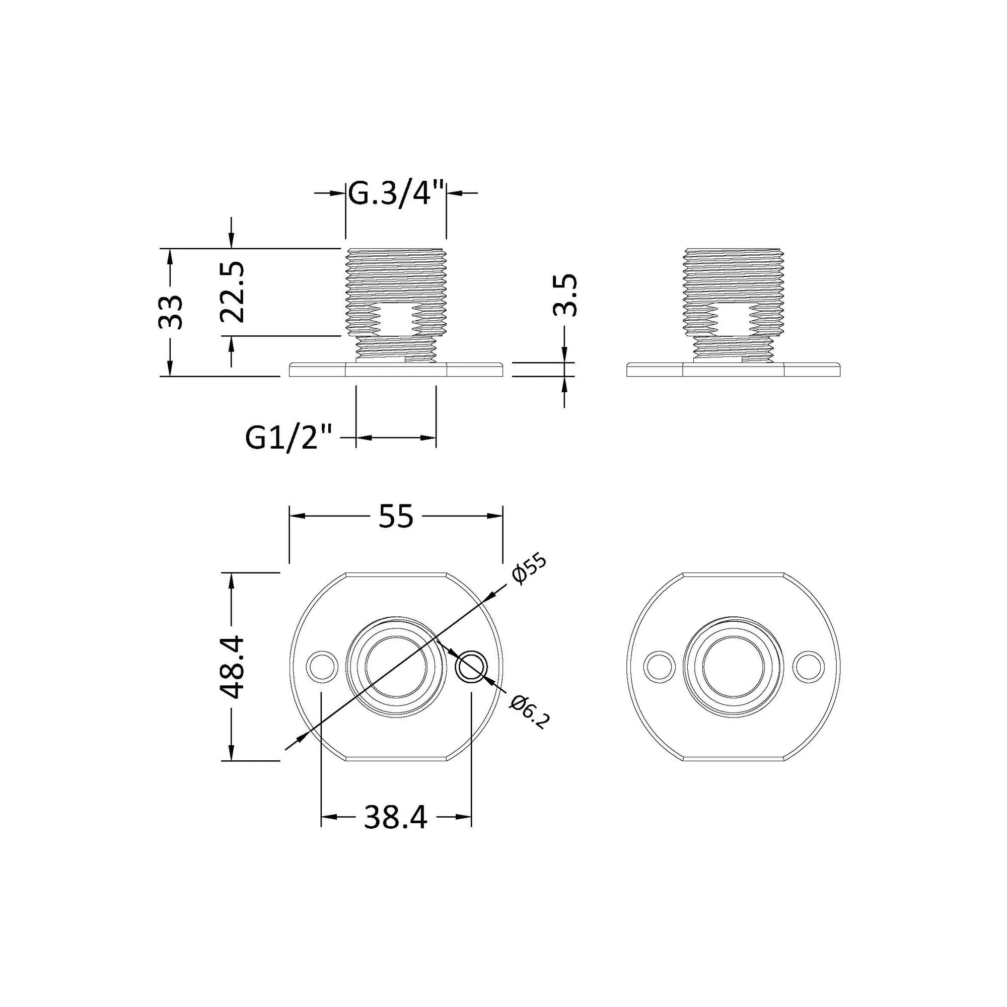 Ultra Fast Fit Bracket for Bar Thermostats - Image 3