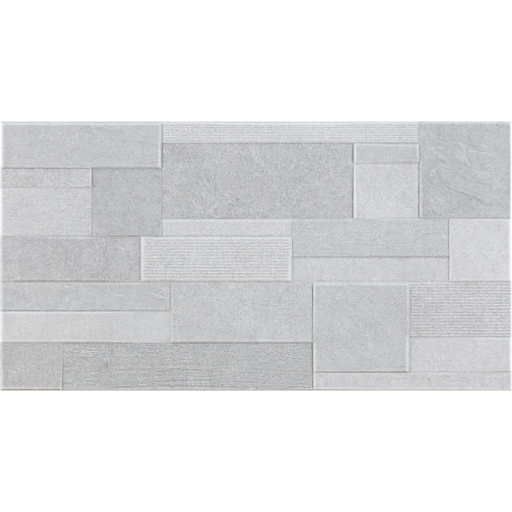 Relieve Urbana Perla Rectangle Ceramic Tile - Image 4
