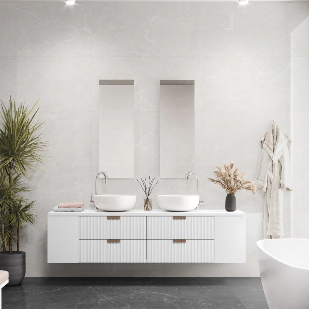 Venice Perla Rectangle Porcelain Tile - Image 2