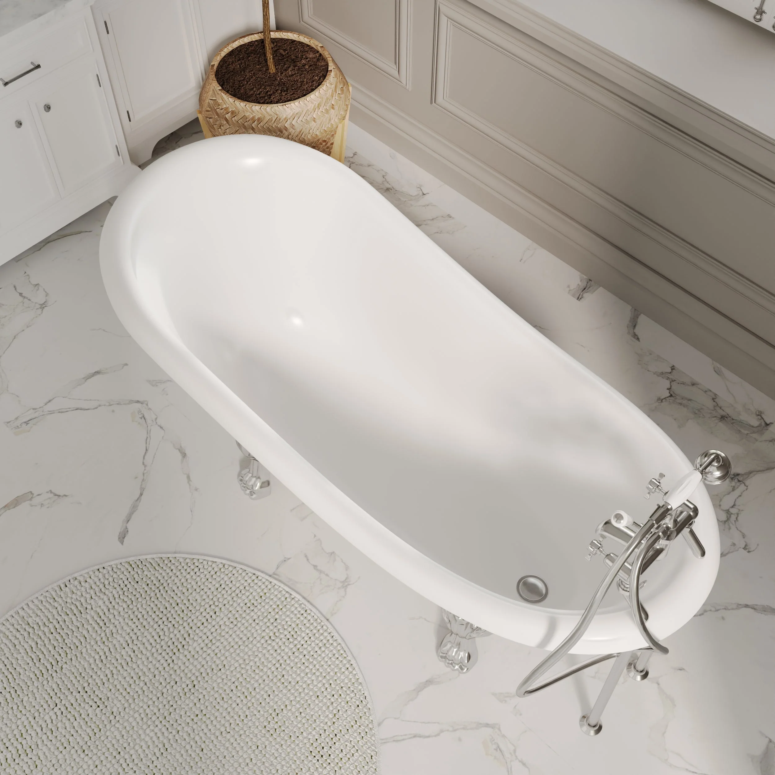 Victorian 1600 Slipper Bath - Image 3