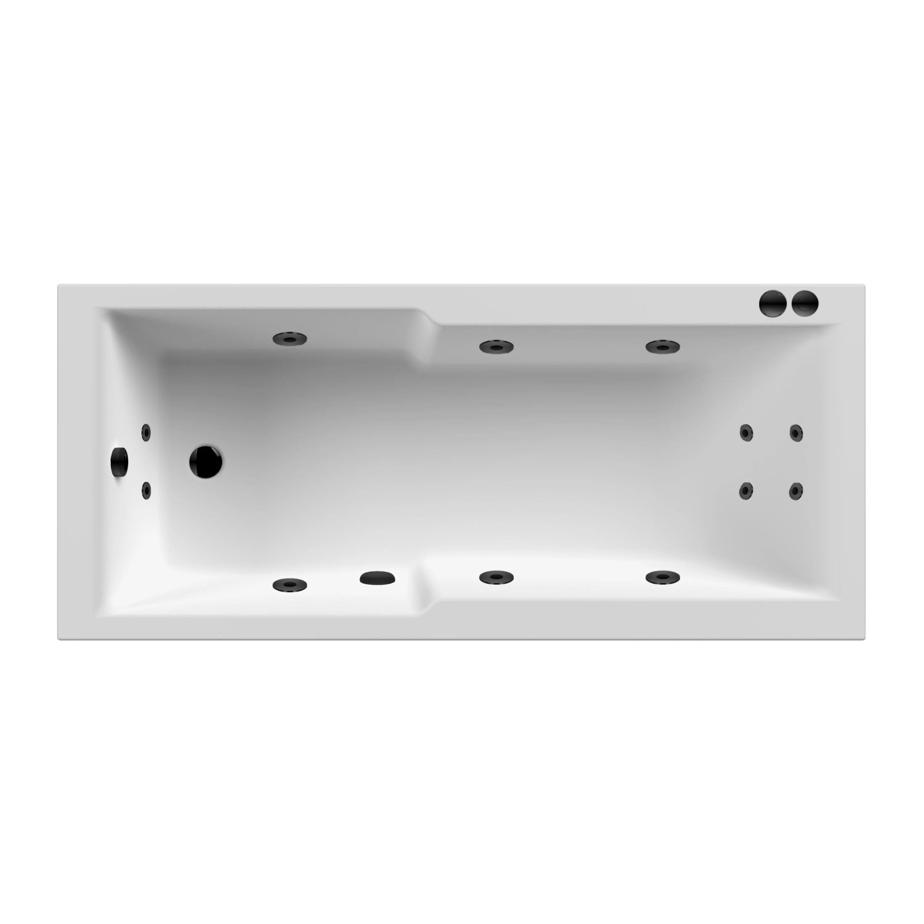 Visari Whirlpool Showerbath 1700 x 750mm - Image 10
