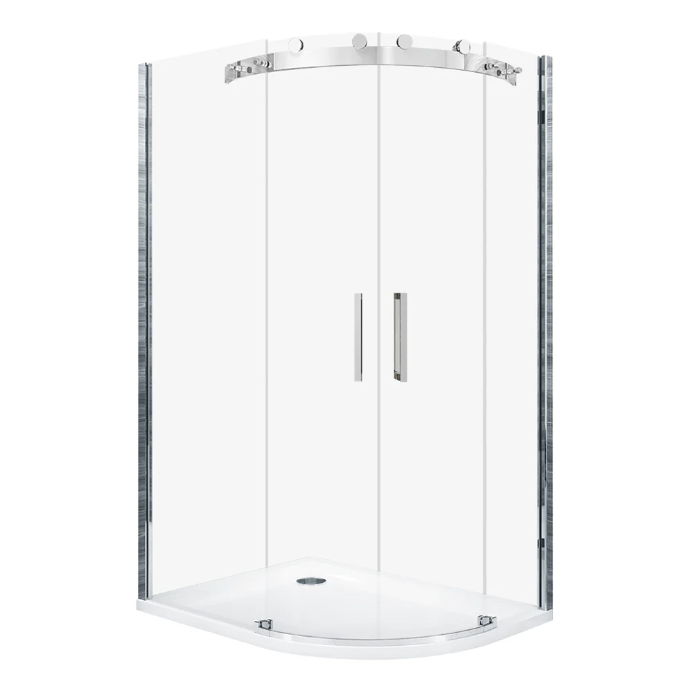 Vodas 8 Frameless Offset Quad Enclosure - 900 x 1200 - Image 2